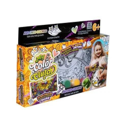 Сумка-розмальовка My Color Clutch клатч-пенал, укр., в коробці 22х15х3см, Danko Toys (CCL-01-06U) 