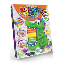 Изготовление мыла Набор Пластилиновое мыло PLAY CLAY SOAP средний, укр., в коробке 13х2х18см, Danko Toys (PCS-03-02U)