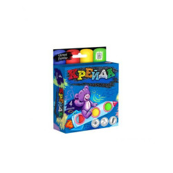 Крейда для малювання на асфальті, велика, 4шт, укр., в кор. 10*11*2,5см