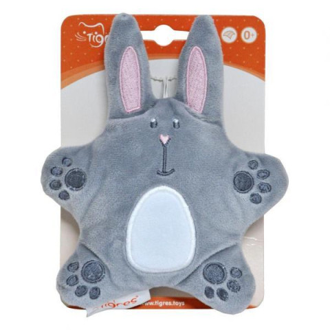 Мягкая игрушка Tigres Зайчик Лучший друг (ІГ-0073)