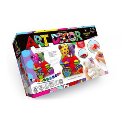 Розпис гіпсу Art Decor, рус., в коробці, Danko Toys (ARTD-01-01,02,03,04)