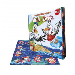 Игра "Морские выходные Brik and Brok", рус., в кор. 33*33*4,5см, ТМ Стратег, Украина