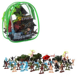 Набор солдатиков "Армия" в рюкзаке маленькая, Украина, ТМ Колорпласт