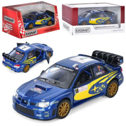 Машина метал. "Kinsmart" "SUBARU IMPREZA WRC2007", в кор. 16*8,5*7,5см 