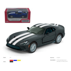 Машина метал. "Kinsmart" 2013 SRT Viper GTS, инерц., откр. дв., в кор. 16*8,5*7,5см