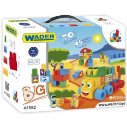 Конструктор великий, 70 елементів Wader (41582)