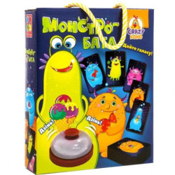 Игра со звонком "Монстро-батл", укр., в кор. 18*5*22см, ТМ Vladi Toys, Украина