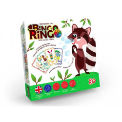 Гра настільна "Bingo Ringo", рос./англ. , у кор. 25*25*4див.