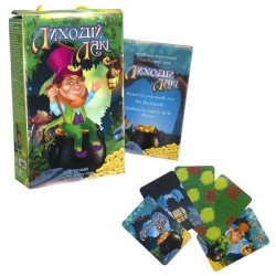 Игра настольная "Злодей Лаки", укр., в кор. 18,7*12*4,5см, ТМ Стратег, Украина