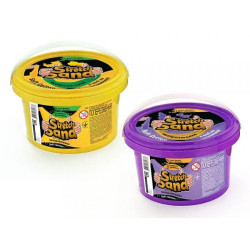 Кінетичний пісок Stretch Sand, укр., 12х12х7,5см, Danko Toys (STS-02-01U) 