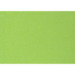 Фоамиран EVA с глитером, переливается, 1мм, салатовый, 20*30см, 10 листов в пачке