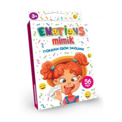 Карточная игра "Emotions Mimik", рус., в кор. 9*13*2см