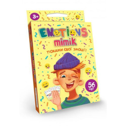 Карточная игра "Emotions Mimik", укр., в кор. 9*13*2см