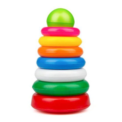 Пірамідка дитяча №1, в сітці 21*13см, Україна, ТМ Колорпласт