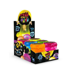 Слайм лизун Mega Stretch Slime 6XL, рус., у банку 11*9см