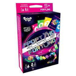 Настольная игра "ФортУно", средняя, русская, в кор.9*13*2см