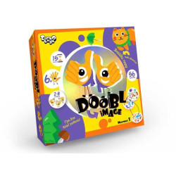 Гра настільна, велика "Doobl Image", розважальна, українська, в кор.19*4*19см 