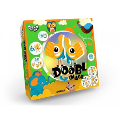 Игра настольная, большая "Doobl Image", развлекательная, украинская, в кор.19*4*19см