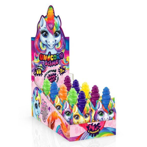 Слайм лизун Unicorn Slime, густой, укр., 5*14см 