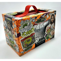 Сумка-розмальовка My Color Case косметичка, укр., в коробці 21х14х12см, Danko Toys (COC-01-03U) 