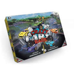 Игра настольная, развлекательная "Crazy Cars Race", в кор. 36*25*2см