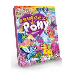 Игра настольная, развлекательная "Princess Pony", в кор. 36*25*2см