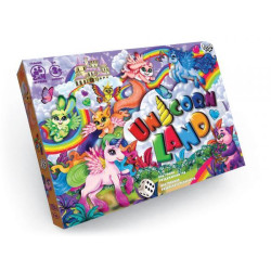 Игра настольная, развлекательная "Unicorn Land", в кор. 36*25*2см