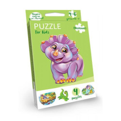 Пазли дитячі, що розвивають Puzzle For Kids, серія 2, в кор. 9*2,5*13см