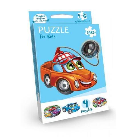 Пазли дитячі, що розвивають Puzzle For Kids, серія 2, в кор. 9*2,5*13см