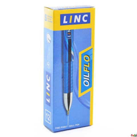 Ручка шар/масл «Oilflo» ЦЕНА ЗА УП. 12ШТ синяя 0,7мм 