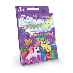 Настольная игра "ФортУно Cute Unicorns", русская, в кор.9*16*2,5см