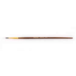 Кисть художественная "Maestro" белка, круглая №1, 18см, ТМ 1 Вересня, Украина