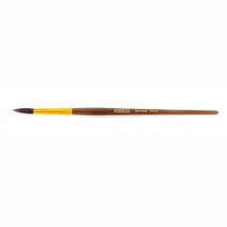 Кисть художественная "Maestro" белка, круглая №5, 19см , ТМ 1 Вересня, Украина