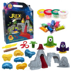Набор Тесто для лепки Мистер тесто «Rex and friends», , Strateg (71506S) 