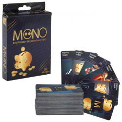 Карточная игра "Mono", украинская , в кор. 13,5*9*2,2см, ТМ Стратег, Украина