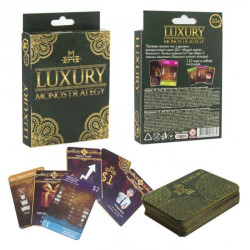 Карточная игра "Luxury Monostrategy", украинская, в кор. 13,5*9*2,2см, ТМ Стратег, Украина