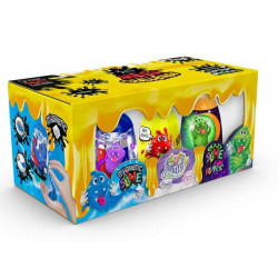 Слайм лизун 3 в 1, Magnetic, Fluffy, Crazy Slime Fluoric, українська, кор. 18*9*10см