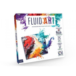 Набір для малювання Fluid ART 3, в коробці 32х32х4см, Danko Toys (FA-01-03) 