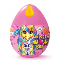 Набор для творчества Яйцо-сюрприз Unicorn WOW Box, рус., в яйце 38х25см, Danko Toys (UWB-01-01)