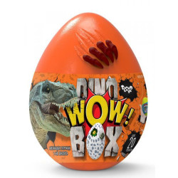 Набор для творчества Яйцо-сюрприз Dino WOW Box, рус., в яйце 38х25см, Danko Toys (DWB-01-01)