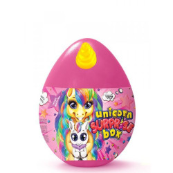Набор для творчества Яйцо-сюрприз Unicorn Surprise Box, рус., в яйце 33х20см, Danko Toys (USB-01-01)