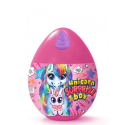 Набор для творчества Яйцо-сюрприз Unicorn Surprise Box, укр., в яйце 33х20см, Danko Toys (USB-01-01U)