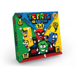 Игра развлекательная "Tetris IQ battle 3in1", украинский, в кор. 25*4*25см