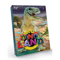 Набір для творчості Dino Land 7 в 1, укр., в коробці, Danko Toys (DL-01-01U)