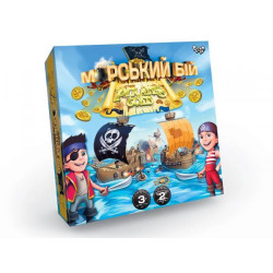 Настольная игра "Морское сражение. Pirates Gold", укр., в кор.25*25*4см