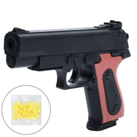 Пистолет с пульками, пак. 15,5*11см 