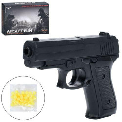 Пистолет с пульками, кор.18*13*3см  