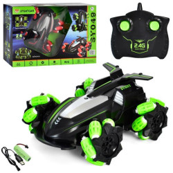 Машина Трюкач р/r акум., USB, дрифт., світло, 2 кольори, в кор. 34,7*9,3*23см 