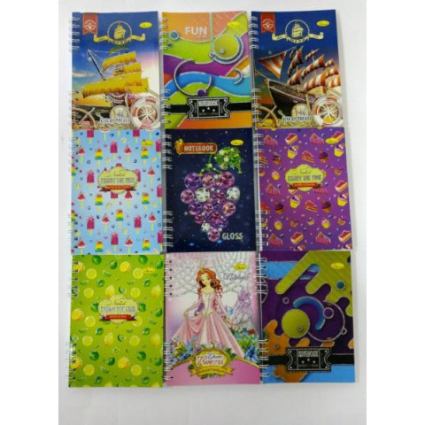 Блокнот А6, 80 арк., посипка, 14,8*10,5см, Видавництво Апельсин, Україна
