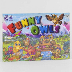 Игра настольная, развлекательная "Funny Owls"
